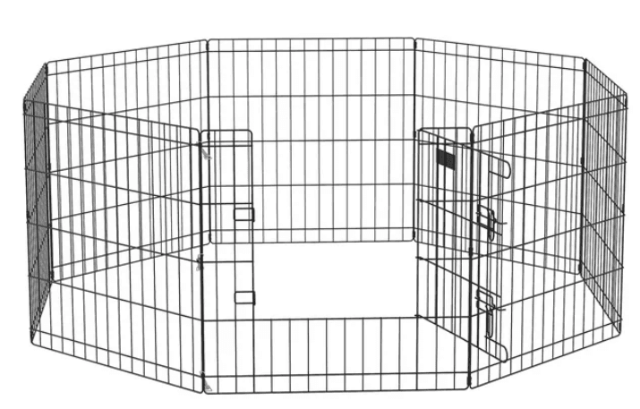 Foldable Metal Exercise Pet Playpen Yard Dog Puppy Kennel Cage | Edmonton | Alberta