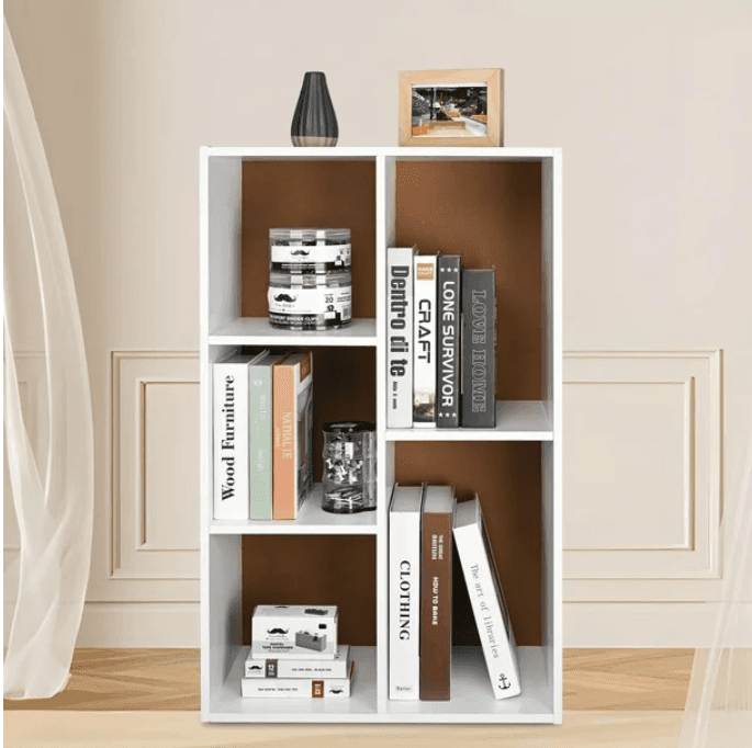 5-Cube Storage Open Shelf, Modern Display Shelf Bookcase, Cube Storage Organizer Bookshelf | Edmonton